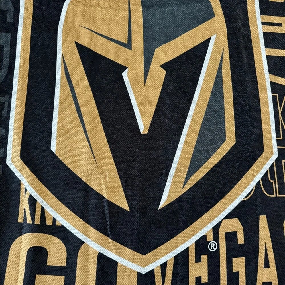 Evergreen Flag, Las Vegas Golden Knights, Fan Rules ES Gar, 18'' x 0.15'' inches
